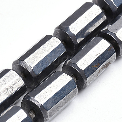 Terahertz Stone Beads Strands G-S269-09-1