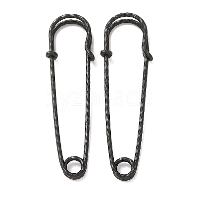304 Stainless Steel Safety Pins Brooch Findings STAS-C181-01A-B-1