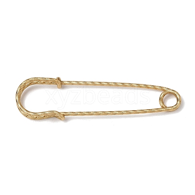 304 Stainless Steel Safety Pins Brooch Findings STAS-C181-01A-G-1