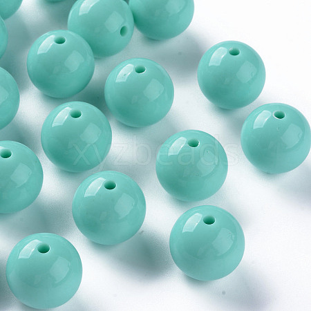 Opaque Acrylic Beads MACR-S370-C20mm-SS2107-1