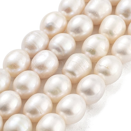 Natural Cultured Freshwater Pearl Beads Strands PEAR-P062-13E-1