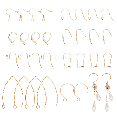 304 Stainless Steel Earring Hooks STAS-UN0001-34G-1
