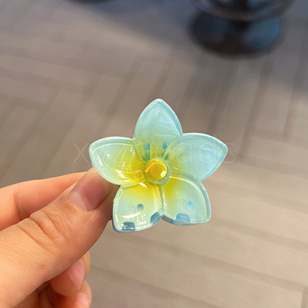 Flower Plastic Claw Hair Clips PW-WG3FA62-23-1