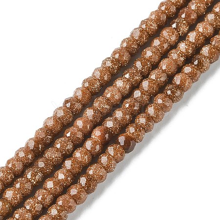 Synthetic Goldstone Beads Strands G-F748-O01-01-1