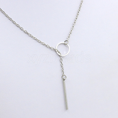 Alloy Lariat Necklaces WG75FF9-05-1