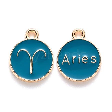 Alloy Enamel Pendants LS-ENAM-S124-01A-05A-1