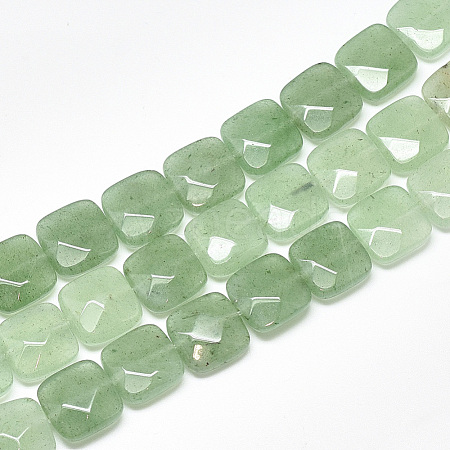 Natural Green Aventurine Beads Strands G-S357-D02-05-1