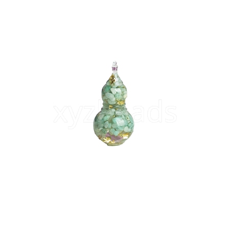 Natural Amazonite Resin Ornaments for office Home Decorations PW-WG07DFD-12-1