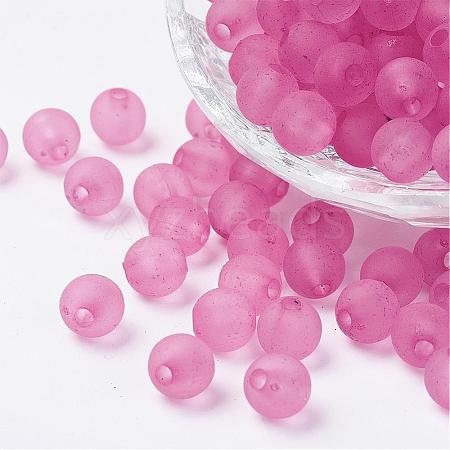 Transparent Acrylic Beads PL705-C28-1