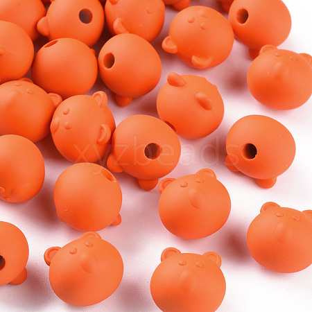 Acrylic Beads OACR-S039-06-84-1