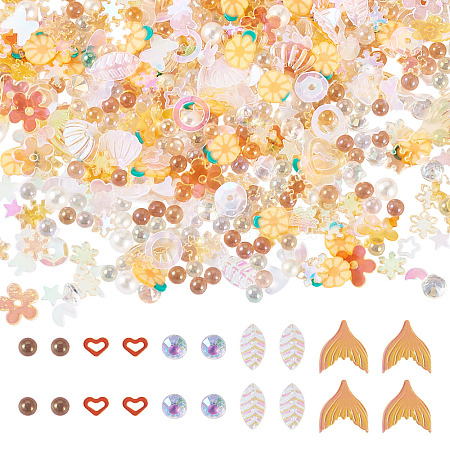 Handmade Polymer Clay Cabochons CLAY-TADJ0001-01D-1