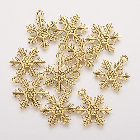 Tibetan Style Alloy Pendants X-TIBEP-3264-AG-RS-1