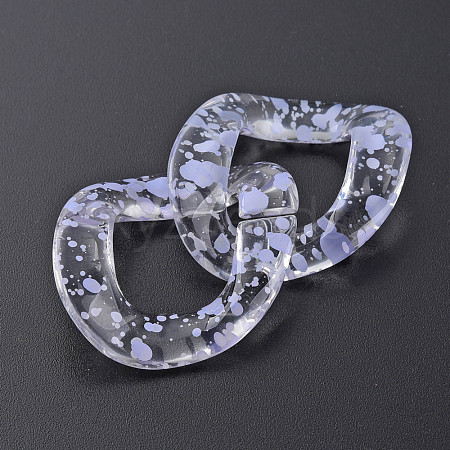 Transparent Acrylic Linking Rings OACR-N009-015A-B13-1