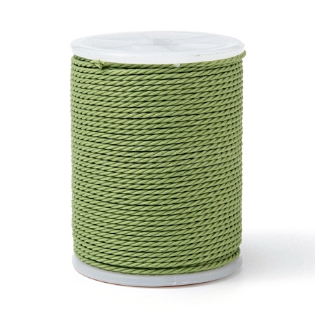 Round Waxed Polyester Cord YC-G006-01-1.0mm-29-1