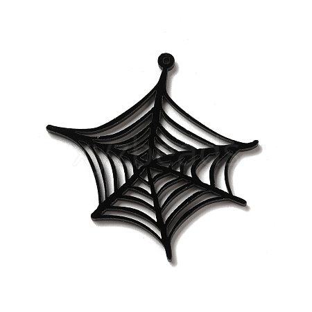 Halloween Opaque Acrylic Pendants SACR-P020-C05-1