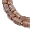 Natural Sunstone Beads Strands G-G162-D12-01-4