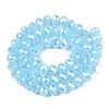 Electroplate Glass Beads Strands LS-EGLA-A044-J8mm-B04-3