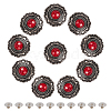 Gorgecraft 10 Sets Alloy Decorative Rivets DIY-GF0006-58-1