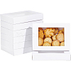 Rectangle Foldable Creative Cardboard Box CON-WH0086-18-1