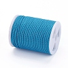 Round Waxed Polyester Cord YC-G006-01-1.0mm-14-3