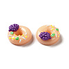 Opaque Resin Imitation Food Decoden Cabochons CRES-M014-01G-2