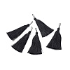 Nylon Tassel Big Pendants AJEW-P044-05-4