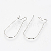Tarnish Resistant 304 Stainless Steel Hoop Earrings X-STAS-T031-01-2