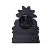 Black Alloy Brooches JEWB-G035-05C-2