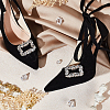 Alloy Crystal Rhinestone Shoe Buckle Clips FIND-WH0021-88KCG-5