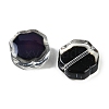 Two Tone Crackle Glass Beads GLAA-Z007-11A-3