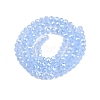 Electroplate Glass Beads Strands EGLA-A044-J4mm-A03-3