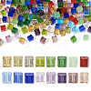 120pcs 15 colors Glass Imitation Austrian Crystal Beads GLAA-TA0001-50-9