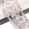 Natural Morganite Beads Strands G-P497-01C-57-2