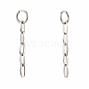 304 Stainless Steel Huggie Hoop Earrings EJEW-JE04548-02-2