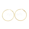 304 Stainless Steel Hoop Earrings EJEW-S250-01A-G-4