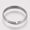 Tarnish Resistant 316 Surgical Stainless Steel Finger Ring Settings X-STAS-I090-02P-2