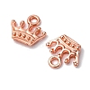 Zinc Alloy Charms PALLOY-YW0001-13RG-RS-3