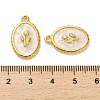 Alloy Enamel Pendants X-ENAM-R145-05G-3