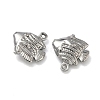 304 Stainless Steel Charms STAS-P433-14A-P-2