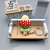 PVC Plastic Fruit Keychain PW-WGFDF8D-01-1