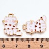 Alloy Enamel Pendants ENAM-N056-437-3