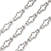 304 Stainless Steel Hollow Cross Link Chains CHS-S012-14P-1