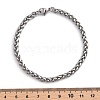 Tarnish Resistant 304 Stainless Steel Wheat Chains Bracelets BJEW-O091-04P-4