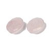 Natural Rose Quartz Cabochons G-O175-15A-01-2