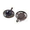 Synthetic Blue Goldstone Pendants G-Q158-03A-R12-2