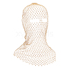 1Pc Polyester Fascinator Mesh Face Veil OHAR-FG0001-05B-1