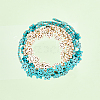 SUPERFINDINGS 4 Strands 2 Colors Ocean Theme Synthetic Turquoise Beads Strands G-FH0001-93-5