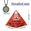 Resin Orgonite Pyramid Ornaments JX355A-2