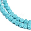 Synthetic Coral Dyed Carved Beads Strands X-CORA-K009-05A-08-2
