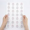Coated Paper Label Stickers DIY-PH0013-13-3